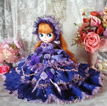 ベルサイユの薔薇 ミスティーパープル アメジストの女王 スウィートバブリングドールドレス