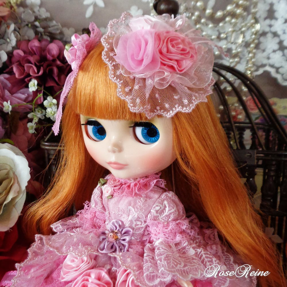 ロリータロマンス 薔薇の花薗の妖精 スモーキーピンクの奇跡 優美で
